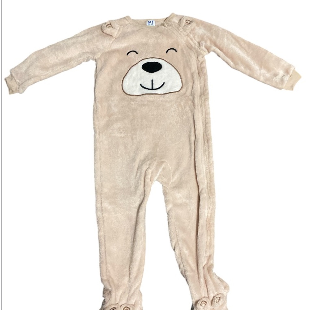 Kids Tan Bear One Piece